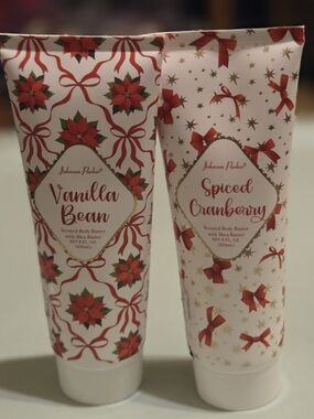 Vanilla Bean & Spiced Cranberry Scented Body Butter - Pack Of 2